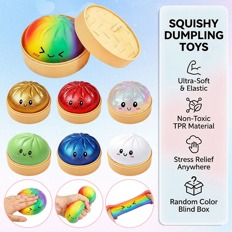 Face Steamer - Glitter Bao Bun Squeeze Toy Kawaii