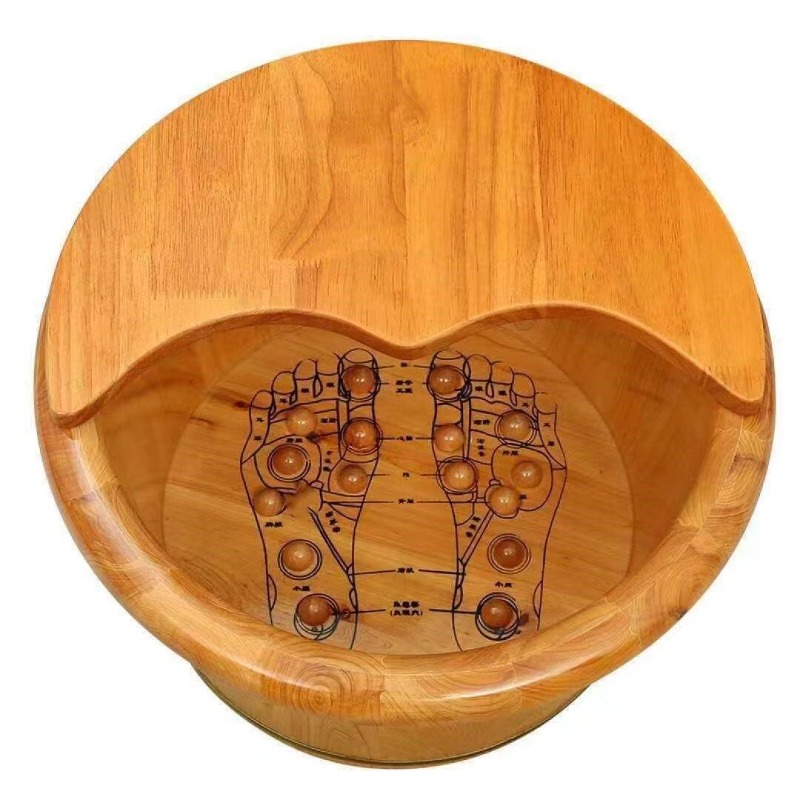 Cedar Wood Foot Soaking Bucket - Foot Spa recension och pris