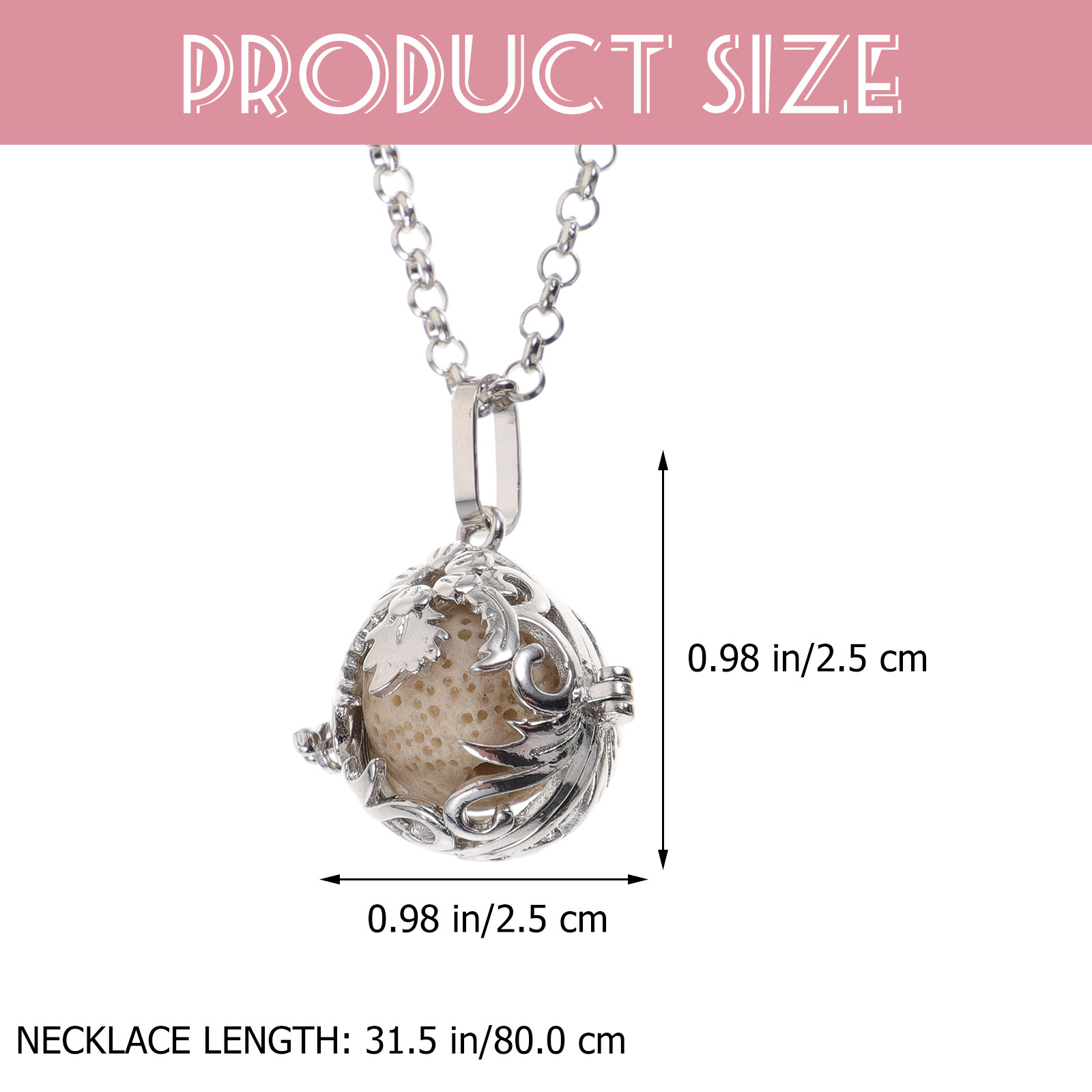 Diffuser Essential Oil Necklac - Aromatherapy Diffuser recension och pris