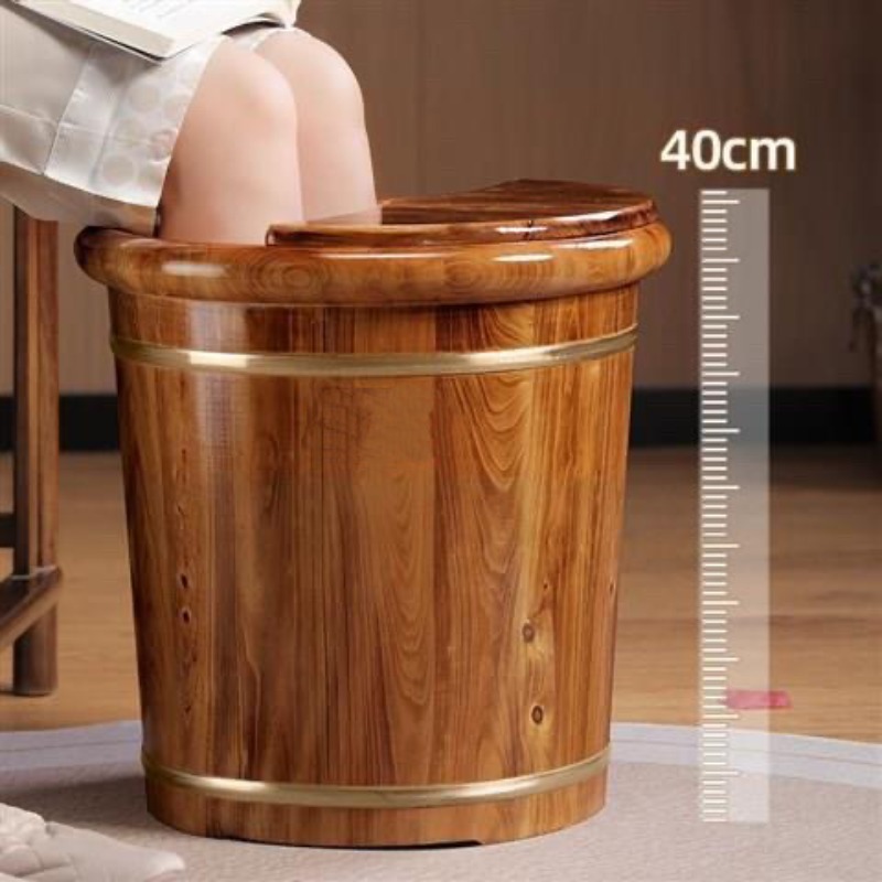 Wooden Foot Soaking Bucket, So - Foot Spa recension och pris