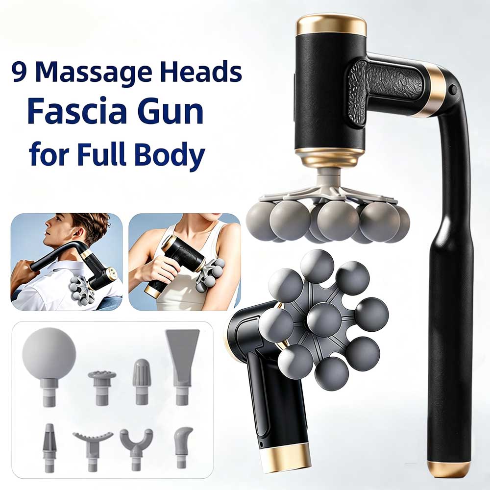 2-in-1 Long&Short Handle Fasci - Massage Gun recension och pris