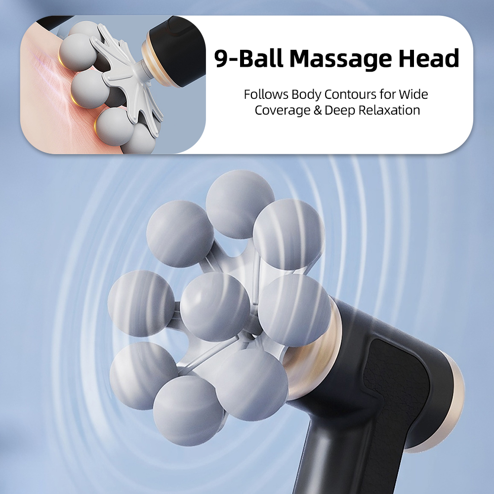 2-in-1 Long&Short Handle Fasci - Massage Gun recension och pris