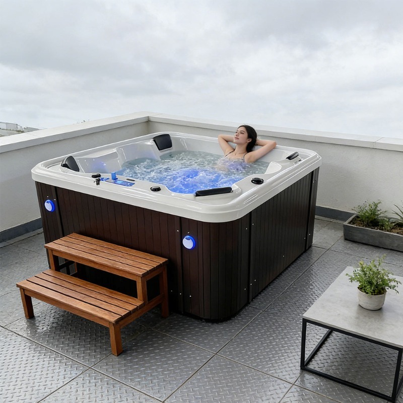 Massage Bathtub Acrylic Whirlp - Hot Tub recension och pris
