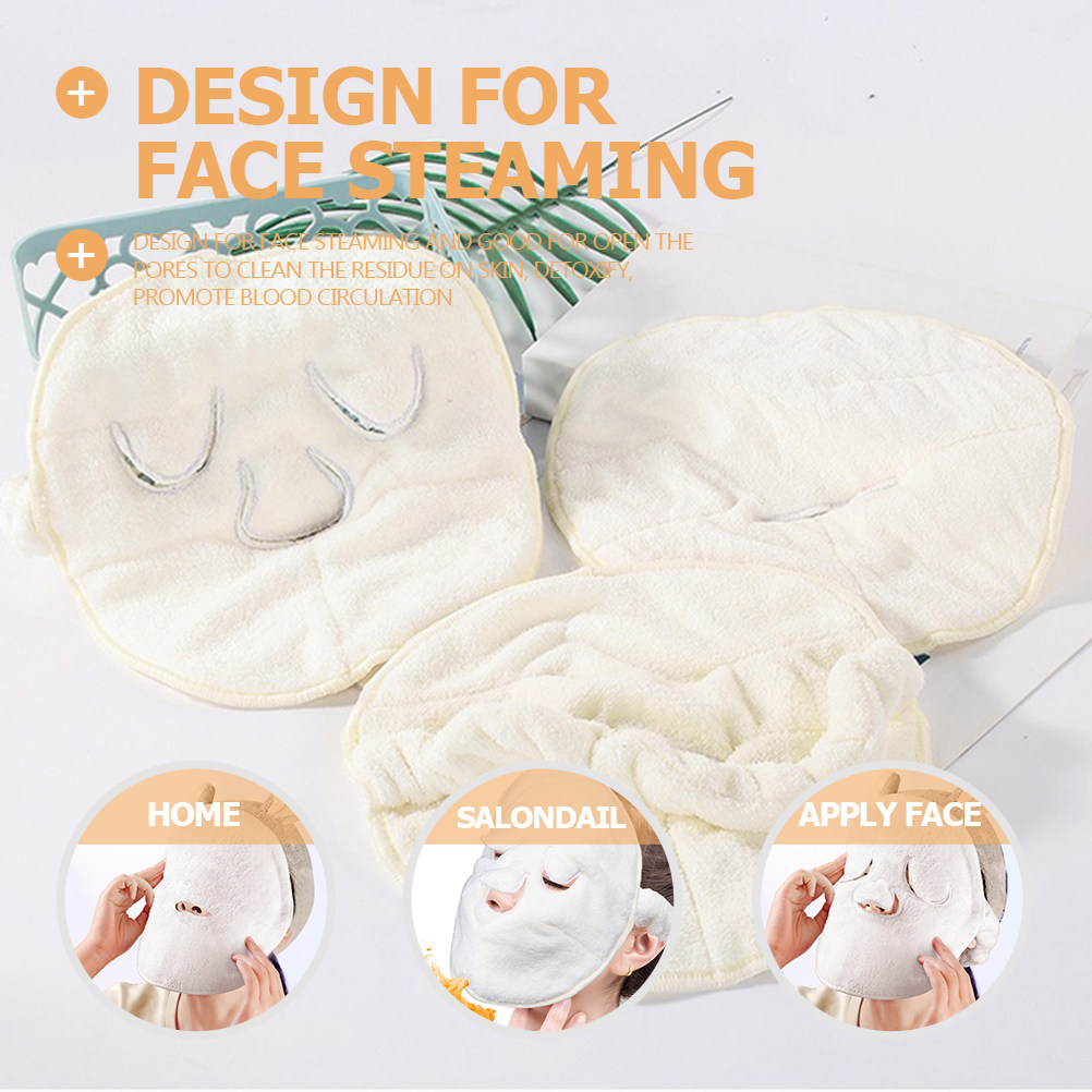 1Set Hot Cold Facial Towel Ste - Face Steamer recension och pris