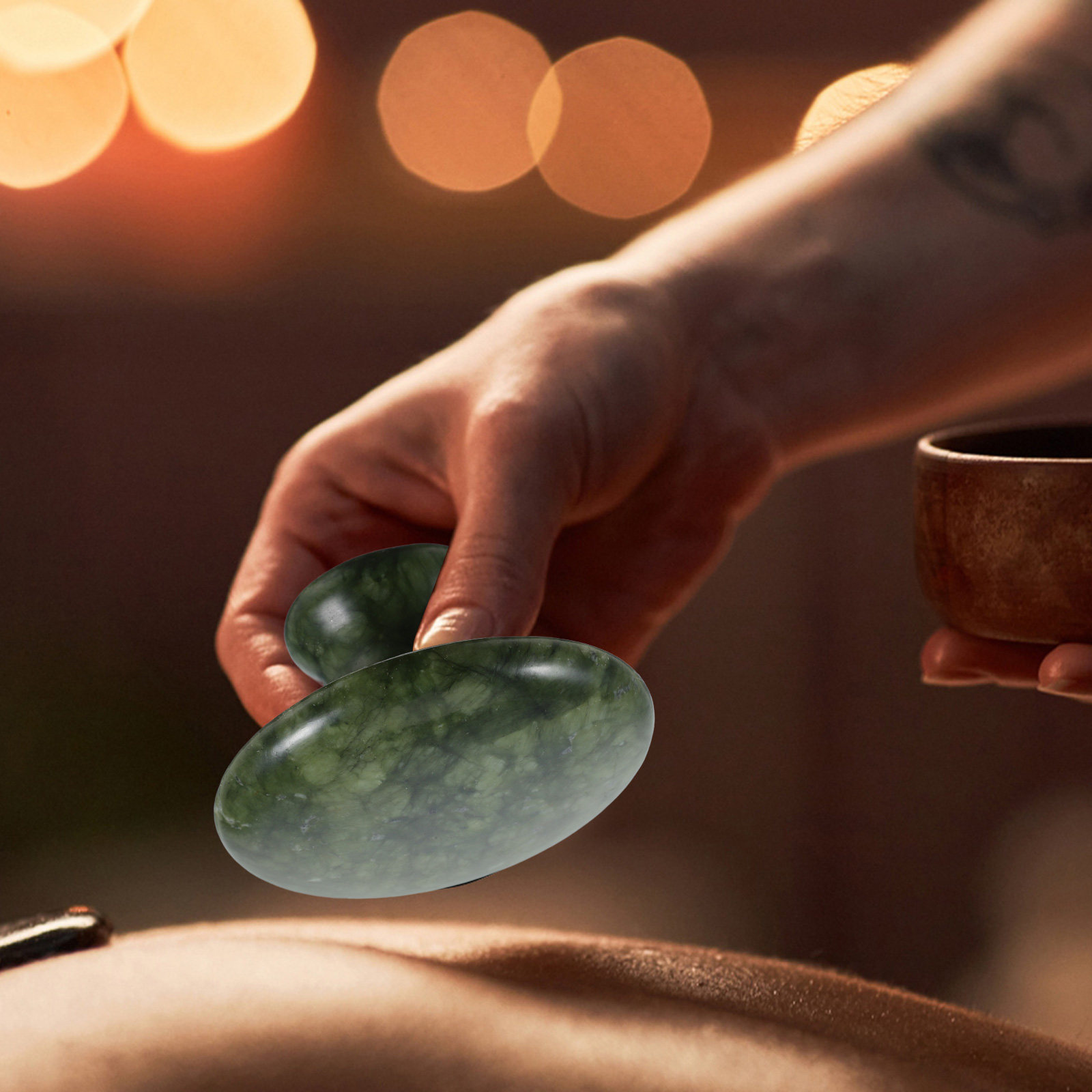 Mushroom Gua Sha Massage Stone - Spa Massager recension och pris